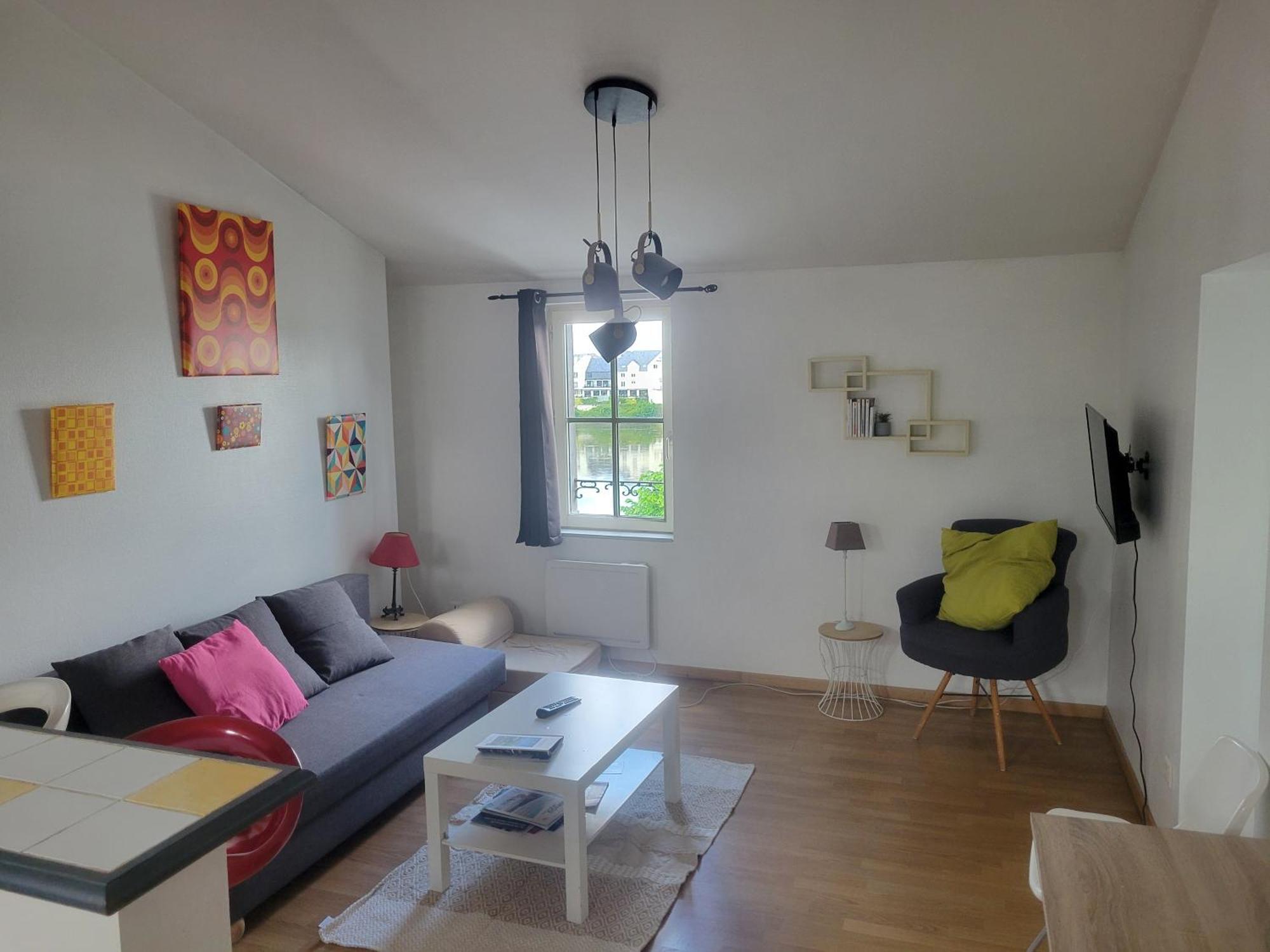 T2 Vue Sur Loire Local Velo Apartment Saumur Luaran gambar